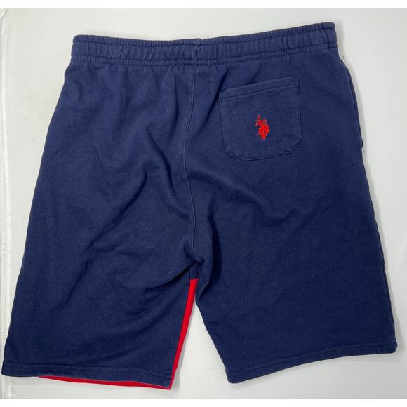 U. S. Polo Association Men's Sweat Shorts size XXL (18) Pre-Owned with pockets - Picture 2 of 8